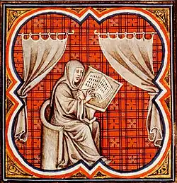 Image 2Einhard as scribe (from Biography)