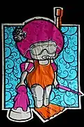 Paste-up, Hamburg 2015, (Germany)