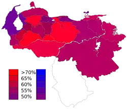Results by state.