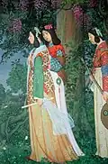 Field Entertainment (1925) by Wada Eisaku (University Art Museum, Tokyo University of the Arts)