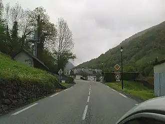 Town entrance