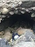 Entrance of Piper's Hole, Tresco