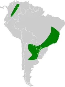 Map of range