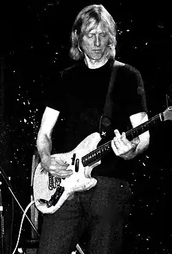 Erlandson performing in 2012