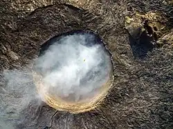 The crater of Erta Ale