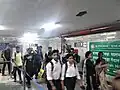 Esplanade metro station blue-green line interchange from Blue line Complex