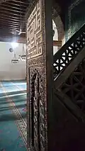 Front part of the minbar of the Eşrefoğlu Mosque, Beyşehir (1297–9)