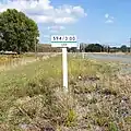 ERP Sign (SH1, Route Station 594, 3 km)