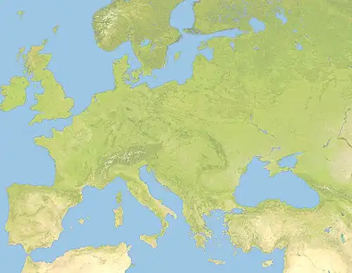 Siedlec Desert is located in Europe without the extreme north