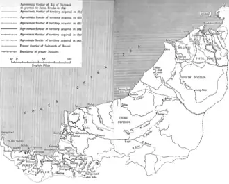 Location of Sarawak