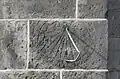 St Plechelm's sundial in Oldenzaal in the Netherlands (12th c.)