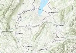Layout and placement scenario PA31-4.0 of the FCC.