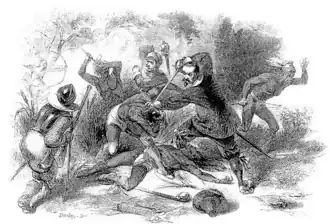 Fairfield Swamp Fight Sketch