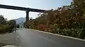 Yanhe Highway around Manshuihe Village, west of the town