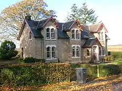 Janburrow, Fergushill church's old manse and previously the G&SWR company agent's office near Montgreenan[46]