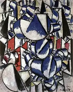 Contrast of Forms (Contraste de formes), 1913. Published in Der Sturm, 5 September 1920