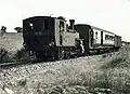 A service on the rack and pinion section, closed since 1958, photographed in 1938.