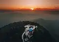 First rays of the sun