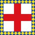 Flag of Bilyi Kamin