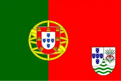 Langhans' Overseas Province of Mozambique flag proposal (1966)