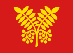 Flag of Saltdal Municipality