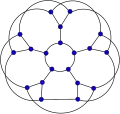 The original representation of the flower snark J5.