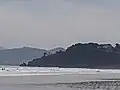 Foggy days on Okines Beach
