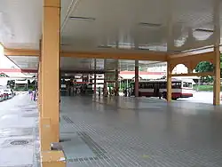 Former Hougang South Bus Interchange, now called Kovan Hub