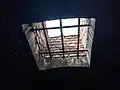 Top of prison cell at Fort Gross Fredericksburg at Princes town in the Western Region of Ghana