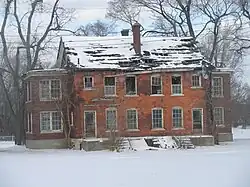 Many structures are in disrepair. January 2011