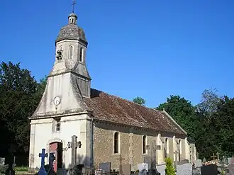 The church in Canteloup