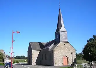 The church in Échalou