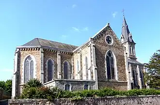 The church in Saint-Mars-d'Égrenne