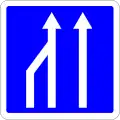 Lanes merge