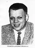 Francis Laverne Brannan FBI Most Wanted Poster