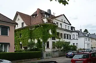 1931-1933: Ganghoferstraße 24 in the Poets' Quarter of Frankfurt-Dornbusch, Germany