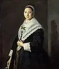 Frans Hals, Portrait of a Woman, 1650–52