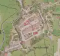 Ried im Innkreis, Upper Austria. Franziszeische Landesaufnahme 2nd Military Survey c1835