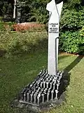 Memorial for victims of an air raid in Friedrichroda