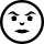 Full Moon with face