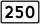 Fylkesvei 250.svg
