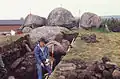 1994 archaeological excavation of the passage grave Hjälmarsrör