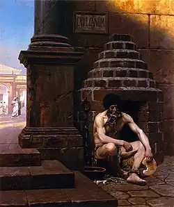 Jean-Léon Gérôme, Cave Canem, 1881,