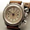 MultiChron Pilot Petit (1943), Miniature Valjoux 69 powered pilot's chronograph with rotating time zone bezel