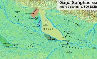 Kālāma among the Gaṇasaṅghas