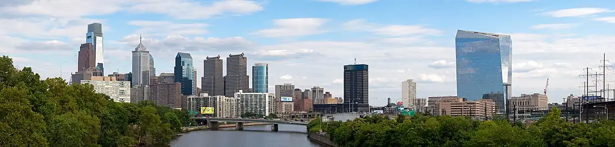 Image 82Skyline of Philadelphia, Pennsylvania (from Portal:Architecture/Townscape images)