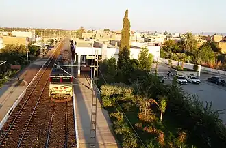Train station in Sidi Slimane