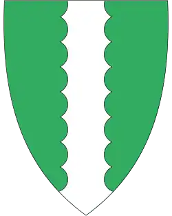 Coat of arms of Gaular Municipality (1992-2019)