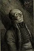 Frederick William, Duke of Brunswick-Wolfenbüttel depicted in Gedenkzuil van den Nederlandschen Krijgsroem in Junij MDCCCXV (1816) by Jan Scharp [nl]