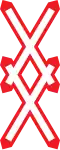 6d: Andreaskreuz: Indicates a multitrack level crossing